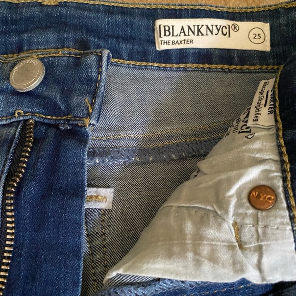 Blank NYC The Baxter Ribcage Straight NWT sz 25 - Picture 6 of 6